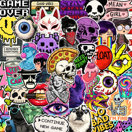 The Ultimate Stickerbomb™ - 100pcs