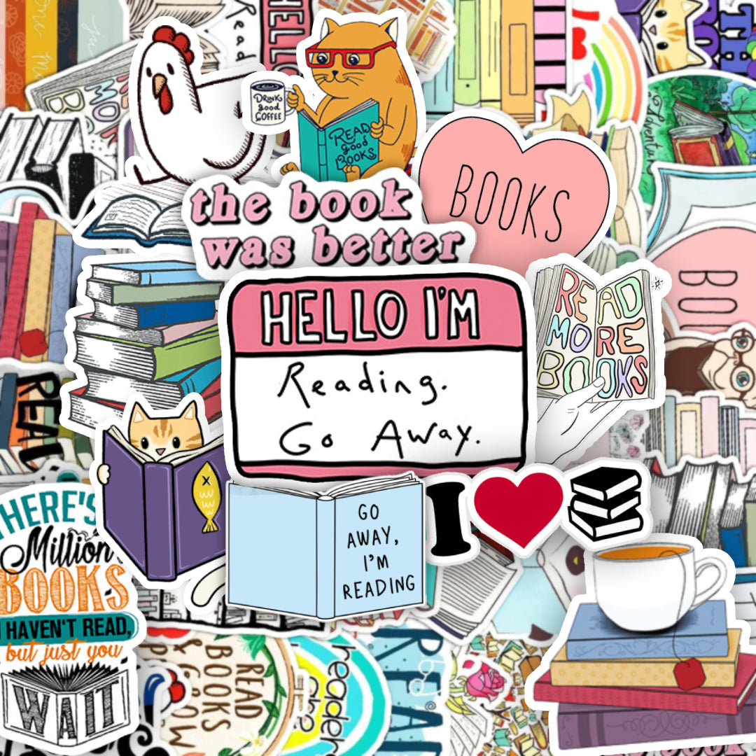 Go Away, I'm Reading! - 50pcs