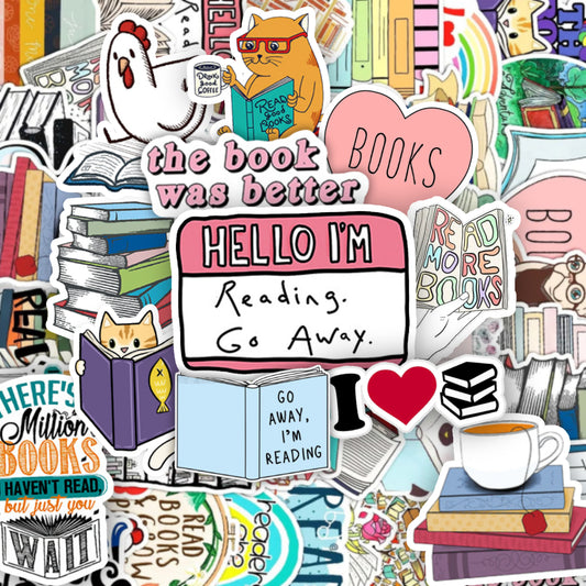 Go Away, I'm Reading! - 50pcs