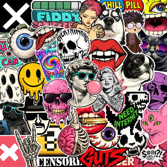 The Ultimate Stickerbomb™ - 100pcs