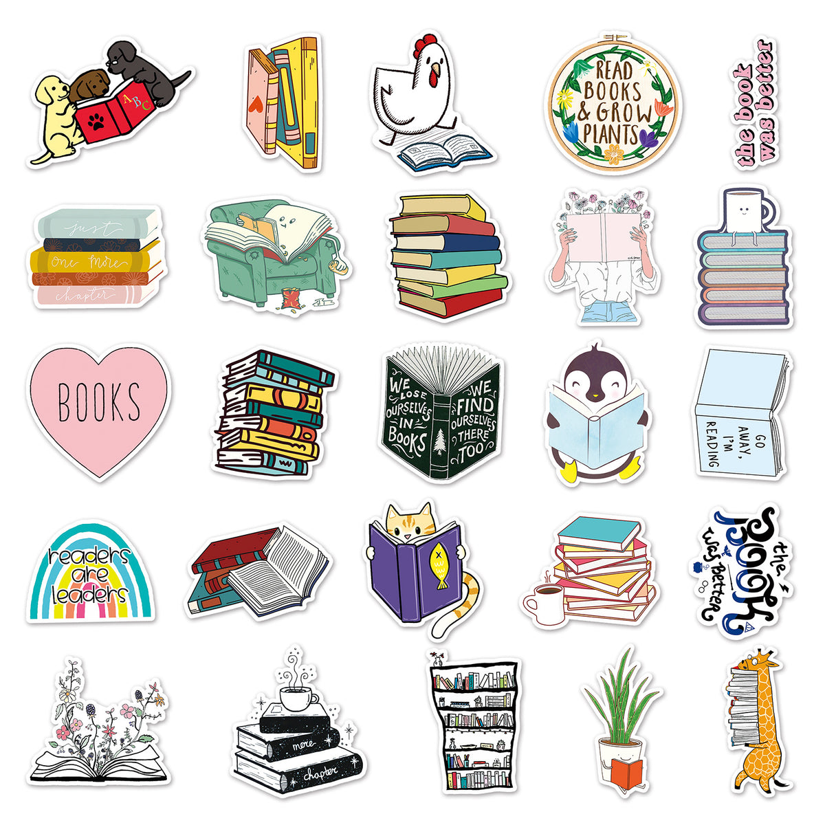Go Away, I'm Reading! - 50pcs
