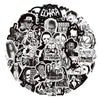 Black & White Horror -  50pcs