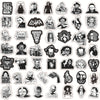 Black & White Horror -  50pcs