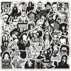 Black & White Horror -  50pcs