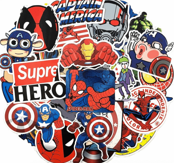 Superheroes - 50pcs