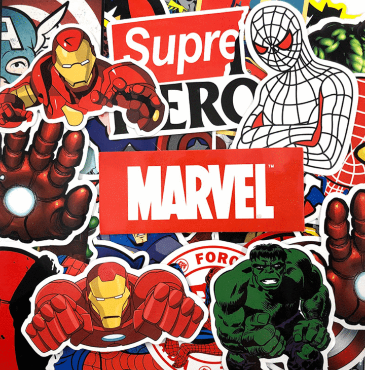 Superheroes - 50pcs