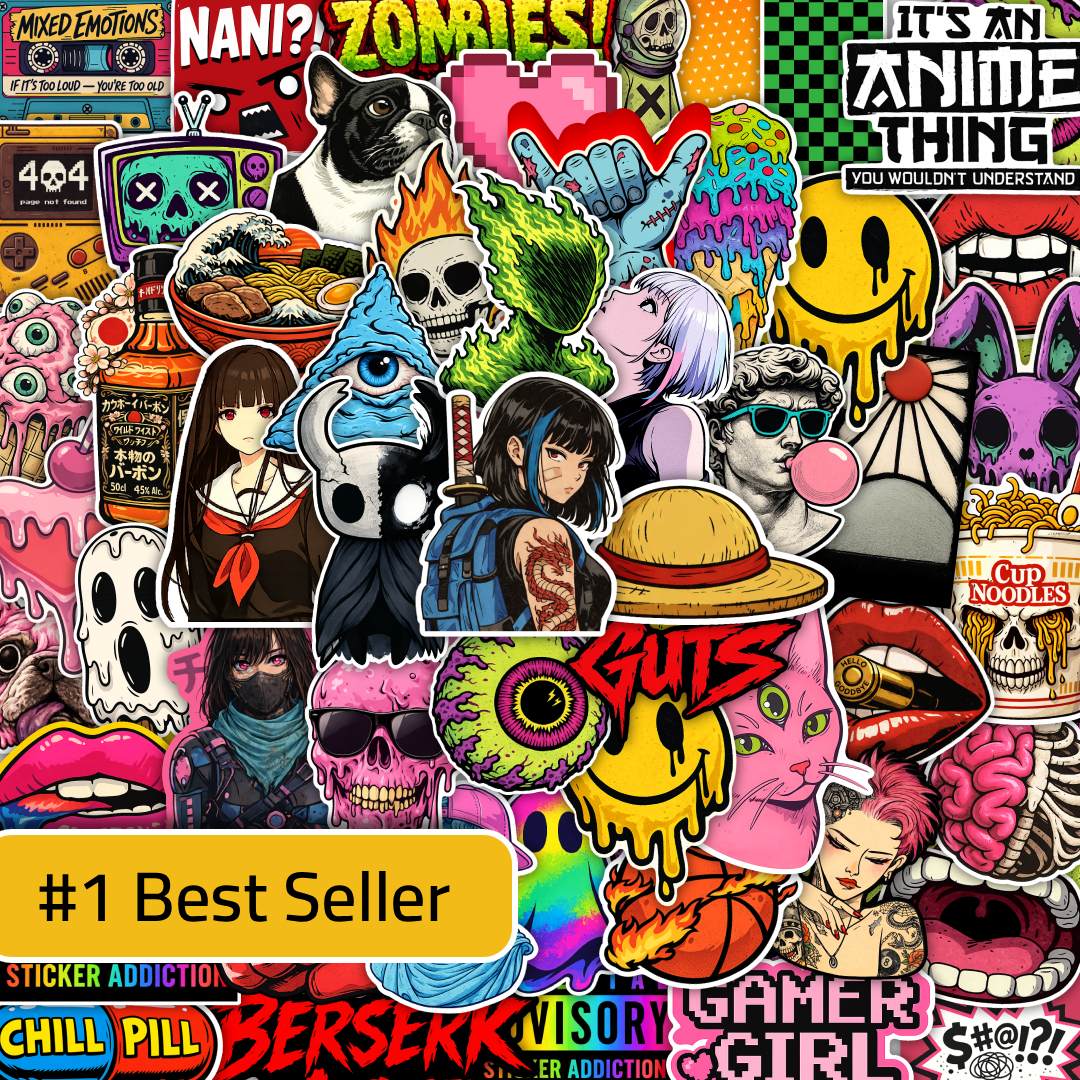 [MOST POPULAR] The Ultimate Stickerbomb™ - 150pcs