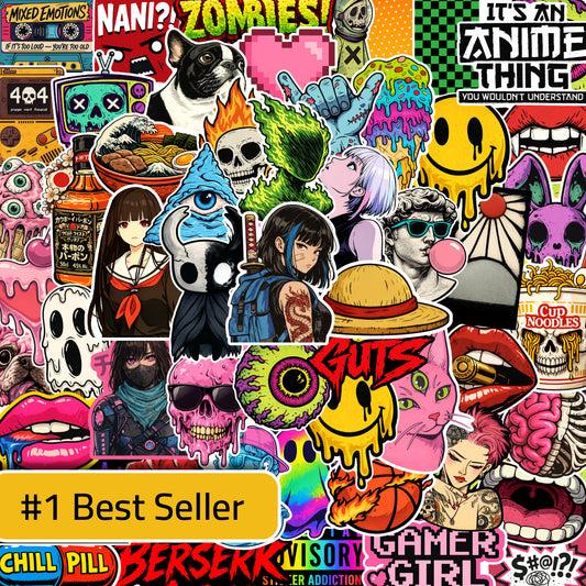 [BEST SELLER] The Ultimate Stickerbomb™ - 150pcs