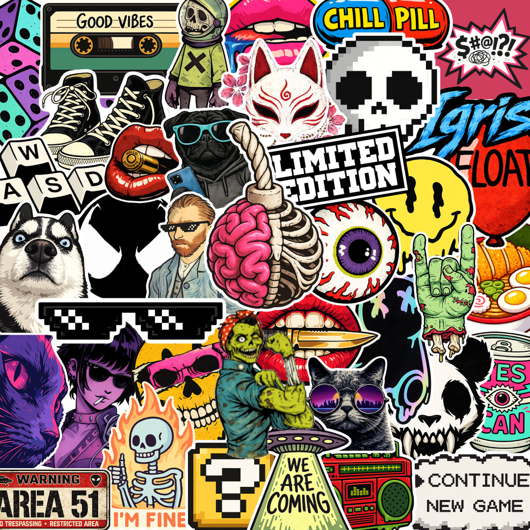 [BEST SELLER] The Ultimate Stickerbomb™ - 150pcs
