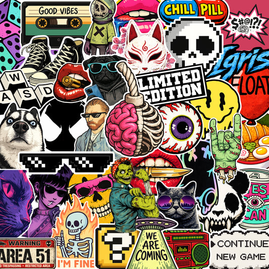 [BEST SELLER] The Ultimate Stickerbomb™ - 150pcs