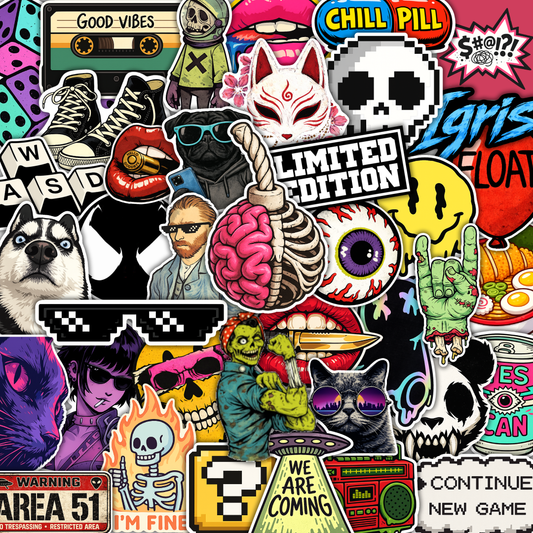 The Ultimate Stickerbomb™ - 150pcs