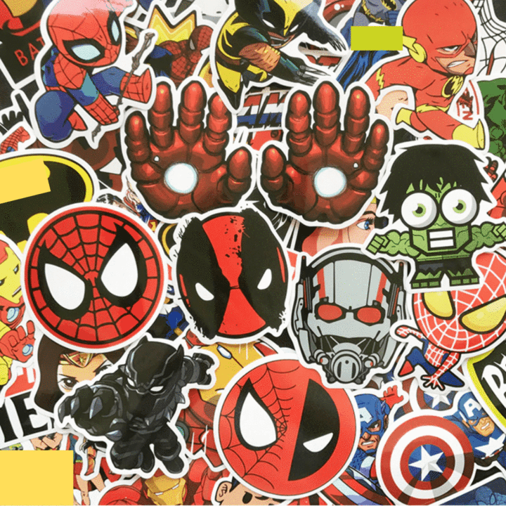 Superheroes - 50pcs