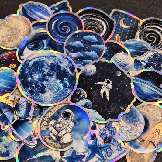 [Laser Style] Galactic Blues - 50pcs