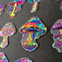 [Transparent] Psychedelic x Toadstools - 50pcs