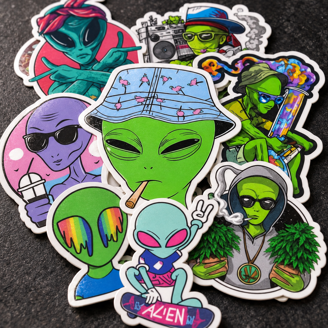 Trippin Aliens! - 50pcs