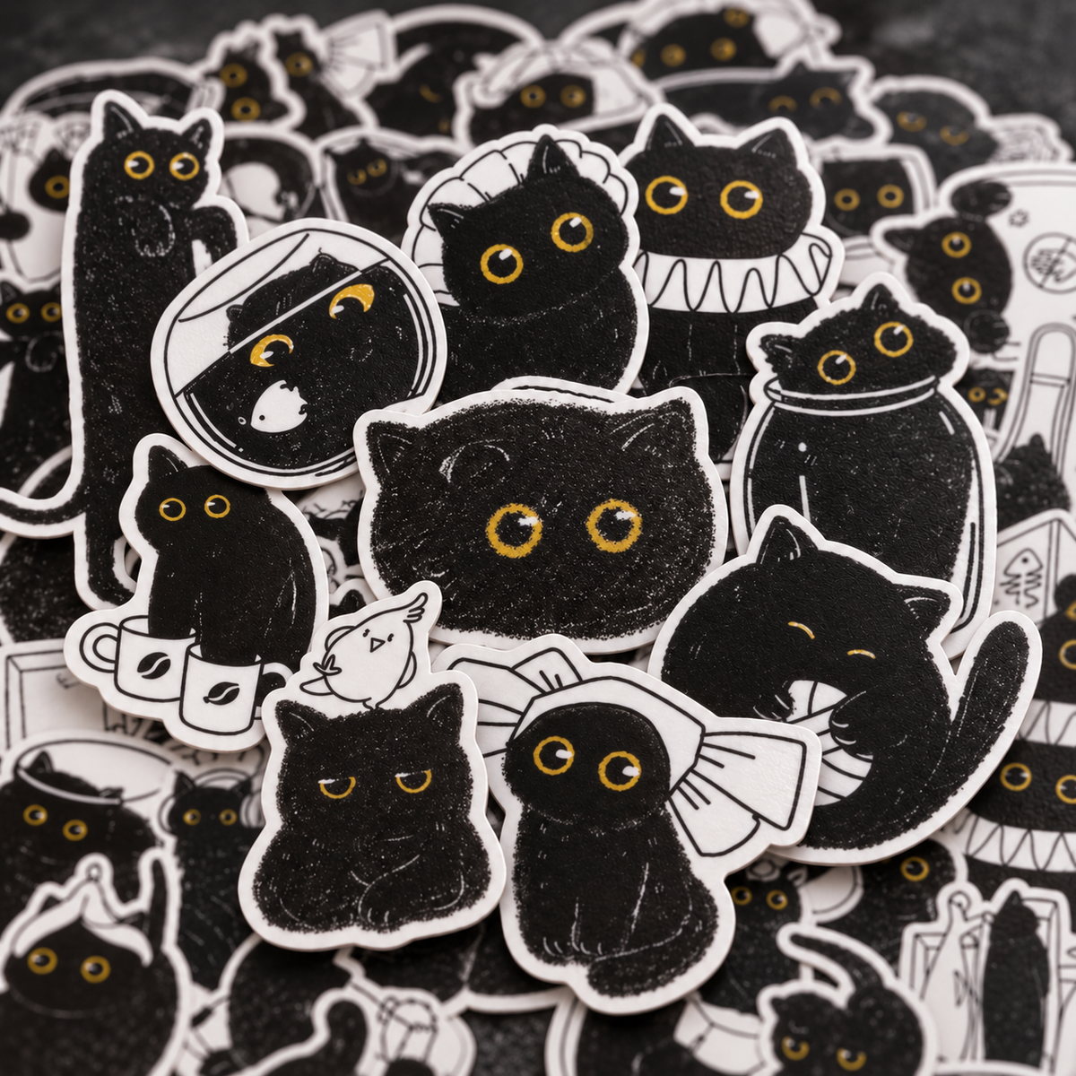Purring Shadow - 50pcs
