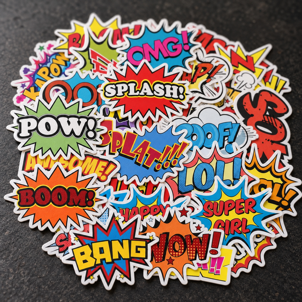 Bang, Kapow! - 50pcs