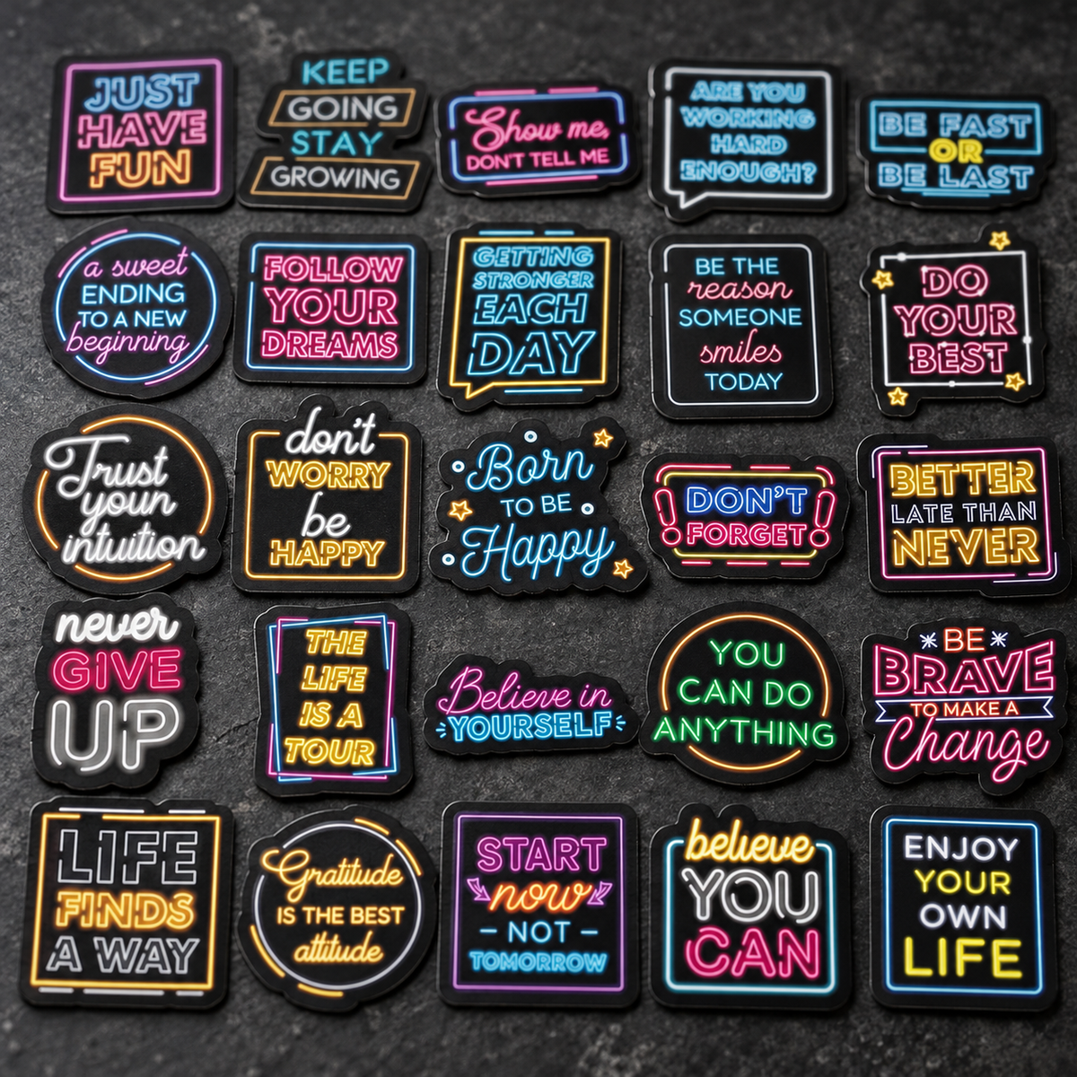 Neon x Positive Energy - 50pcs