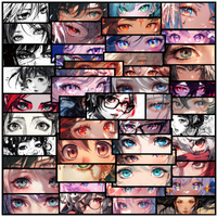 Her Eyes (Anime) - 50pcs