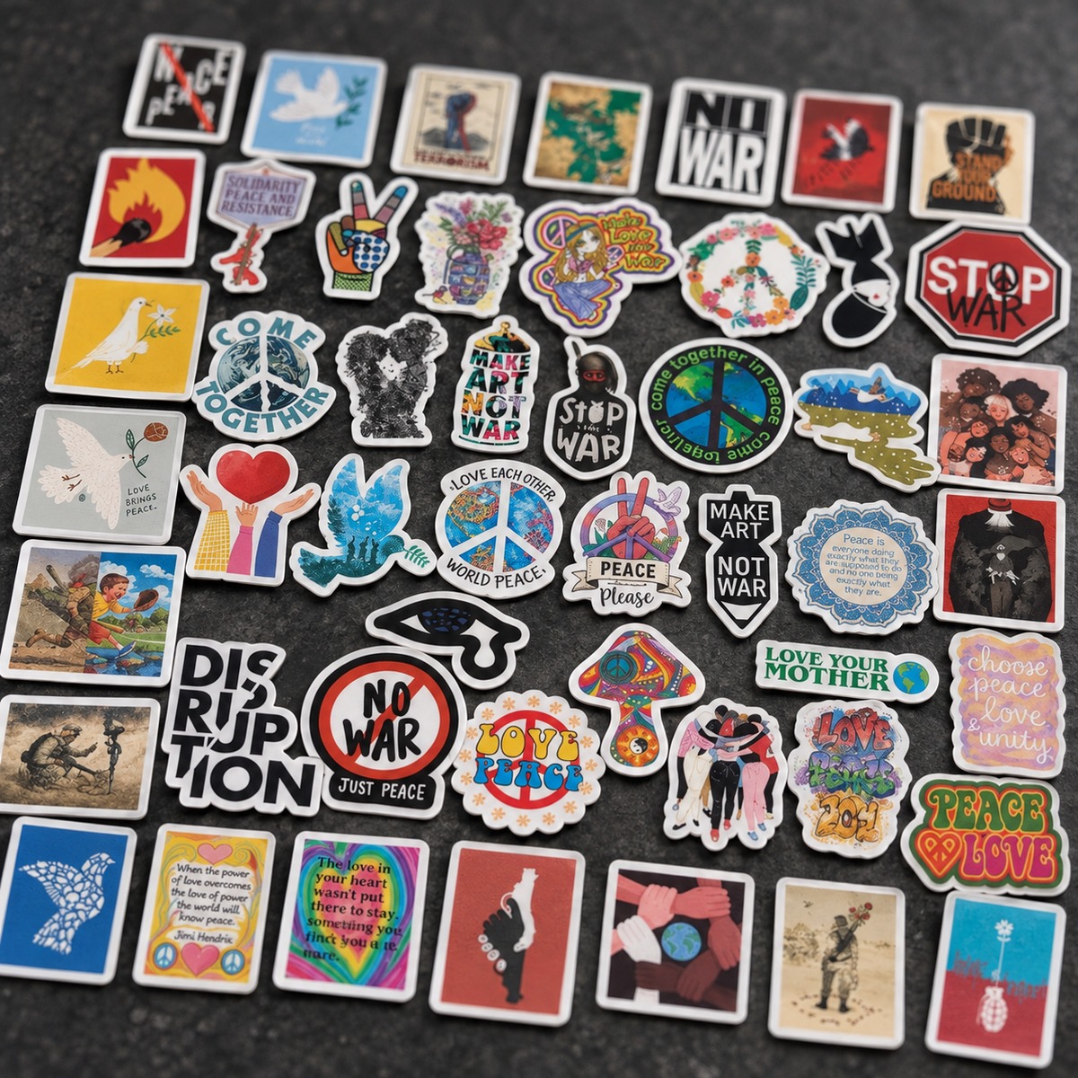 Say No to War! - 50pcs