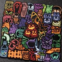 Neon Nightmares - 50pcs