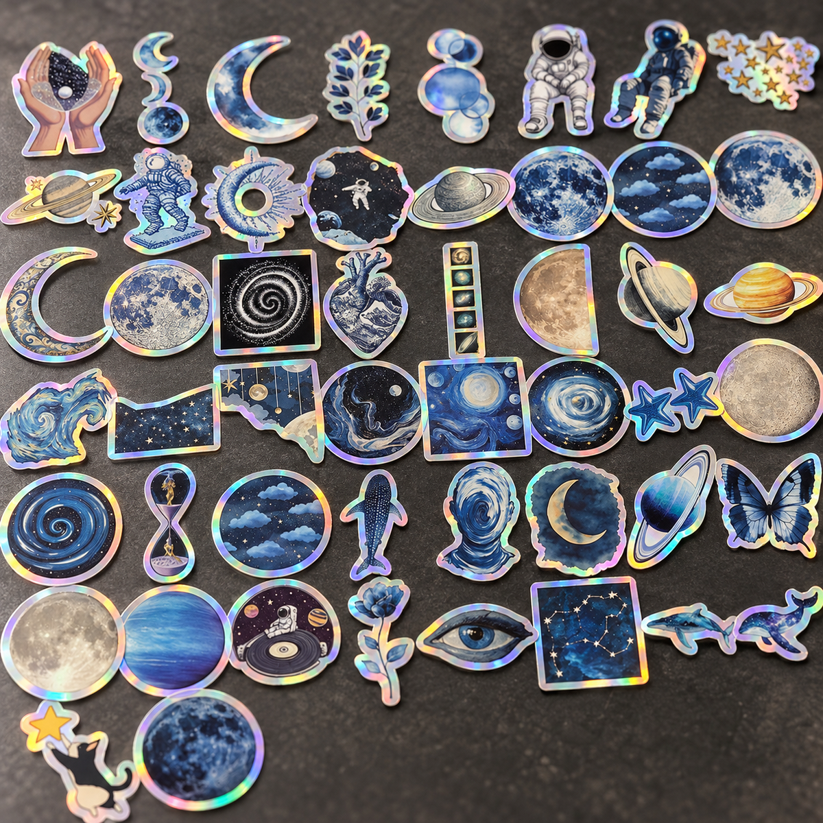 [Laser Style] Galactic Blues - 50pcs