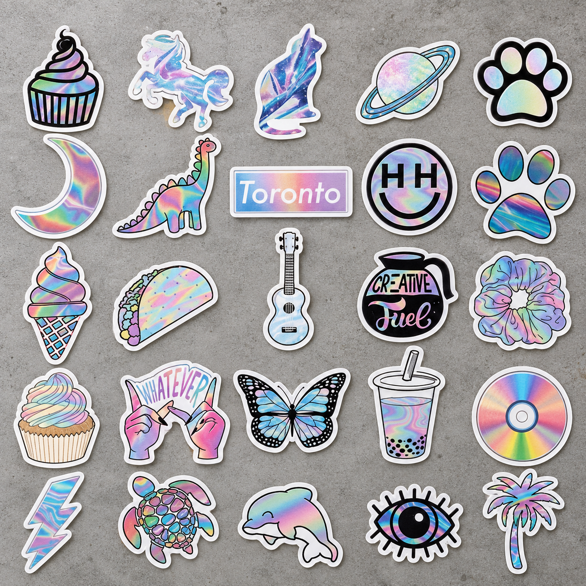 Holographic Style! - 50pcs