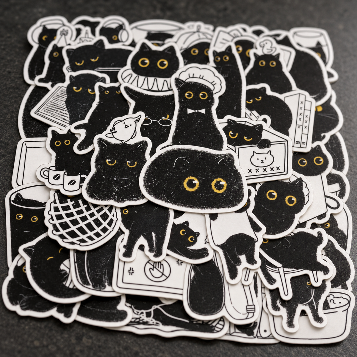 Purring Shadow - 50pcs
