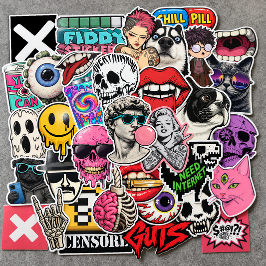 The Ultimate Stickerbomb™ - 100pcs