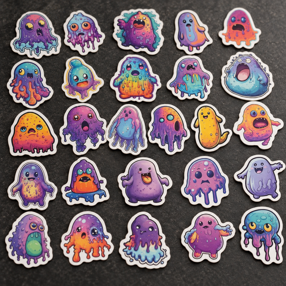 Bubble Monsters - 50pcs