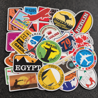 Traveler Sticker Pack - 50pcs