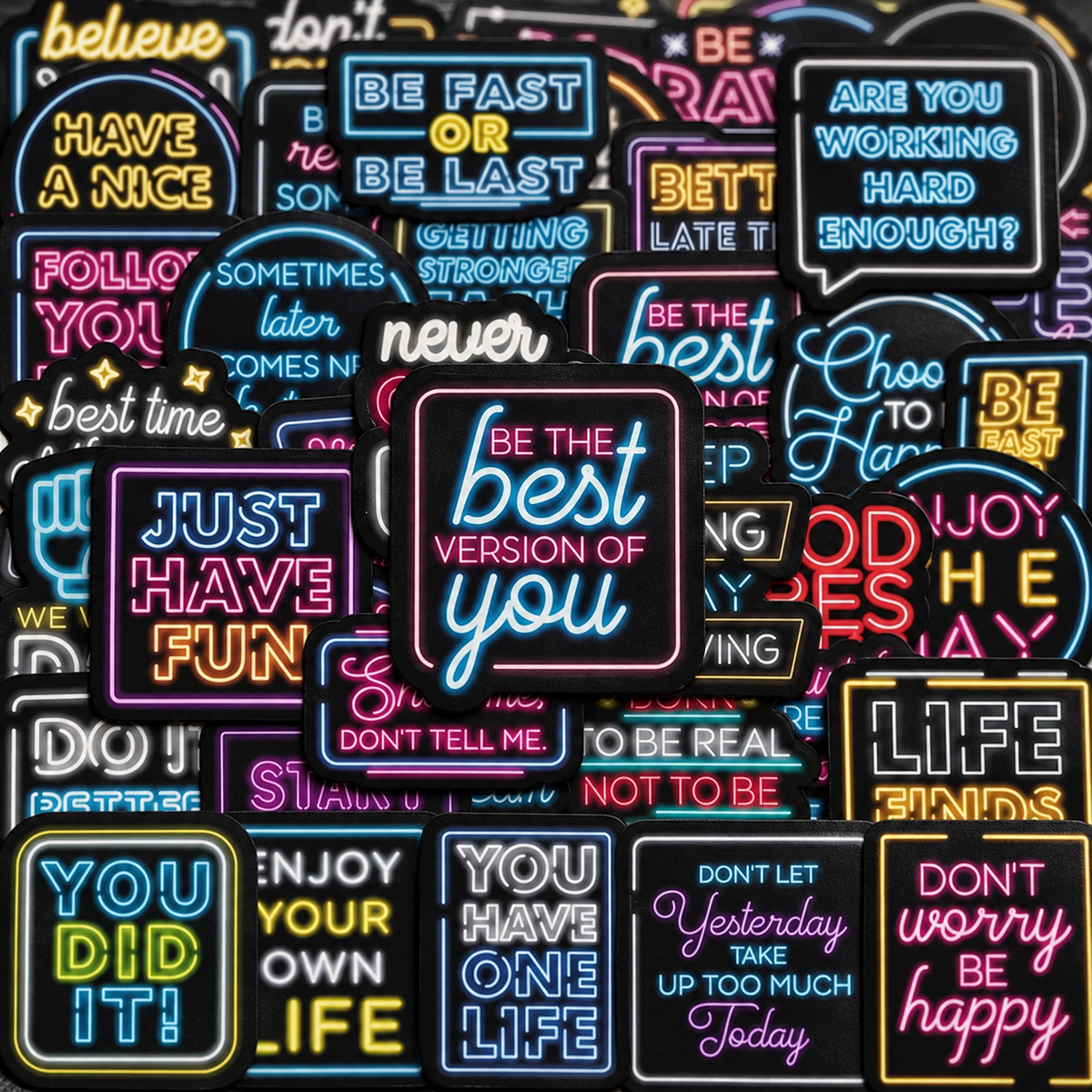 Neon x Positive Energy - 50pcs
