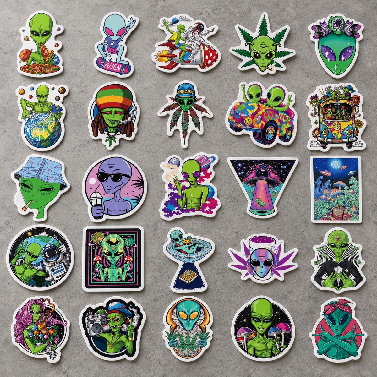 Trippin Aliens! - 50pcs