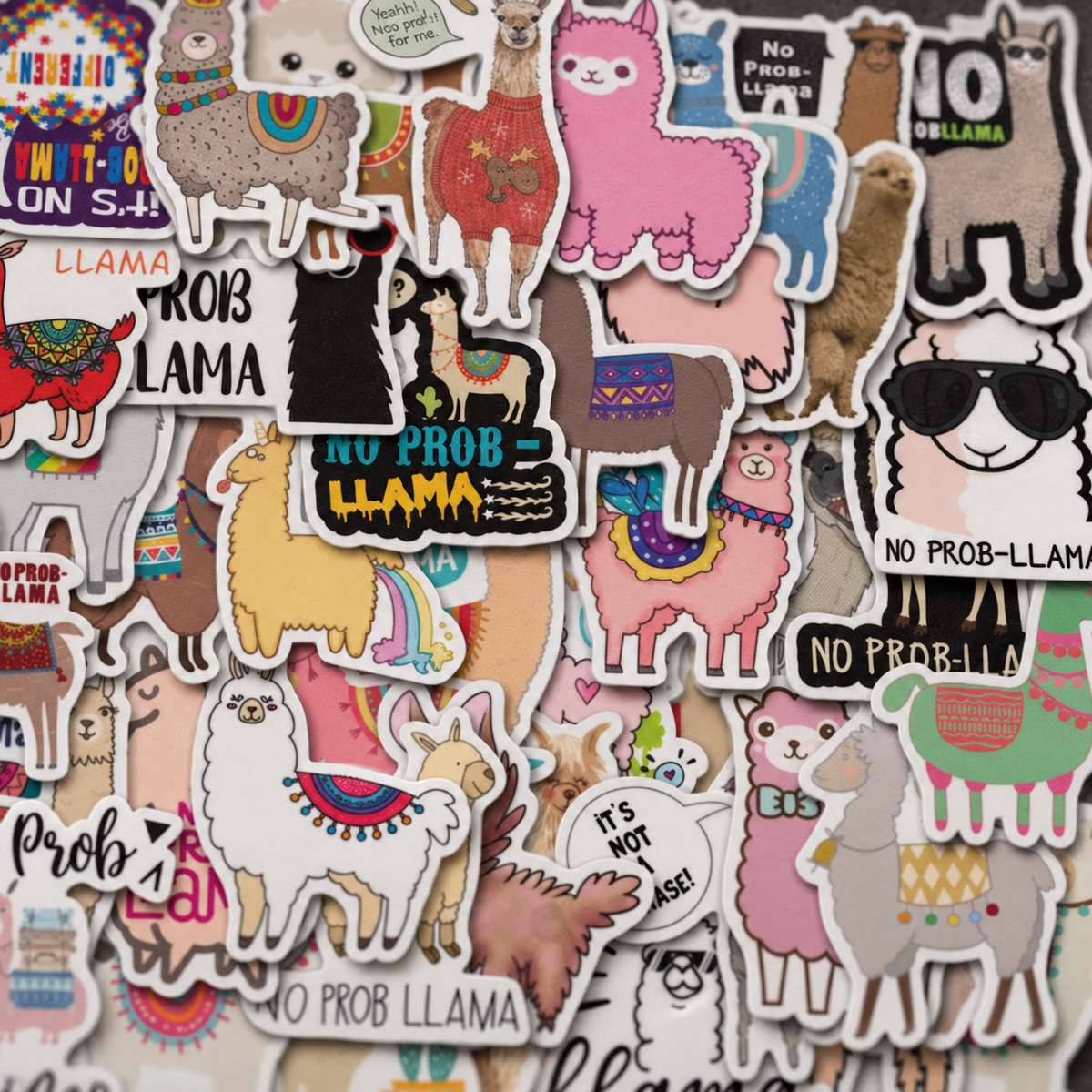 No PROB-LLAMA! - 50pcs