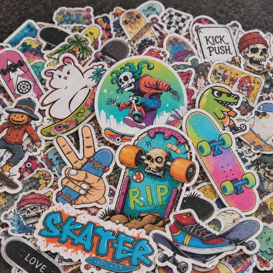 Skater x Graffiti - 50pcs