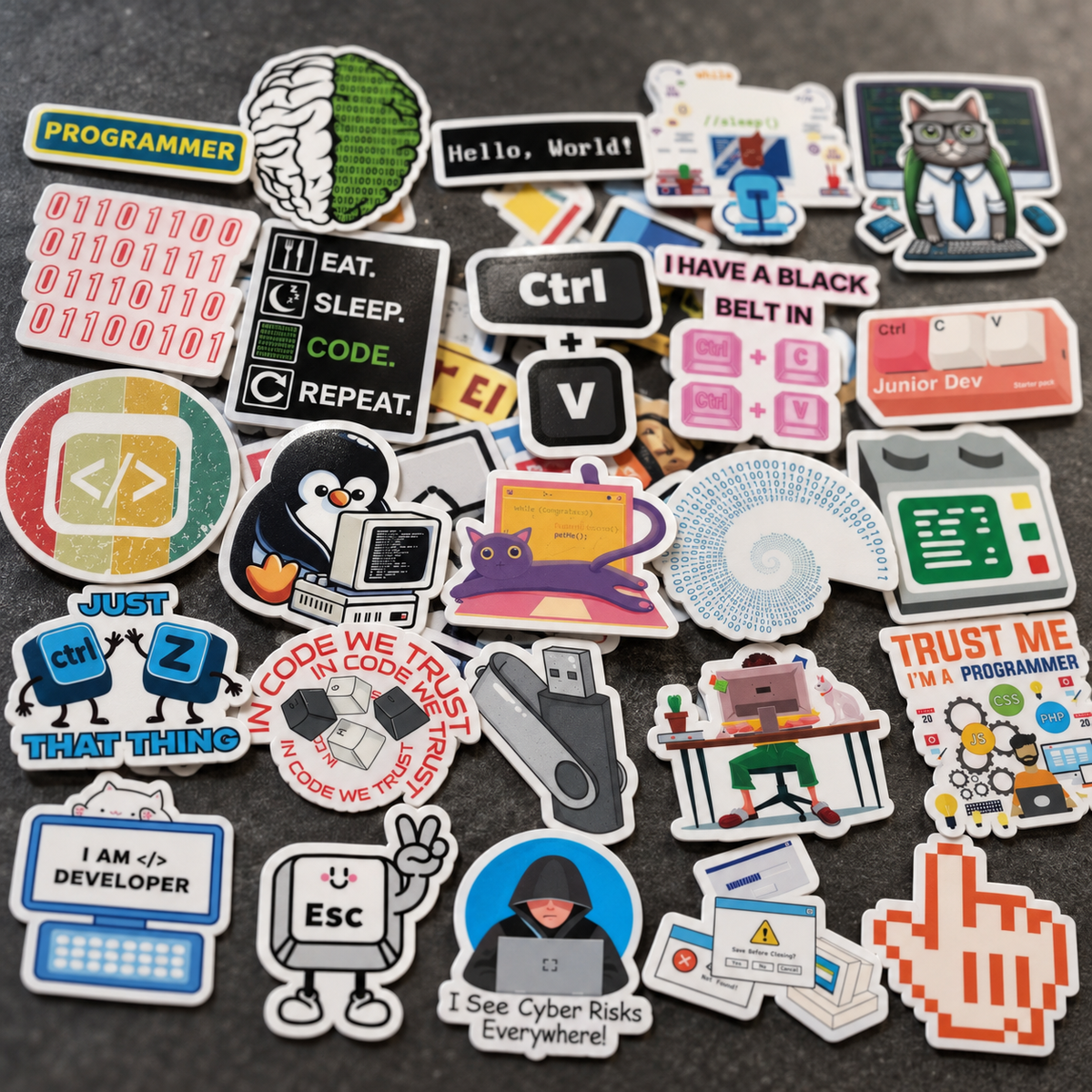 Trust me bro, I'm a Programmer - 50pcs