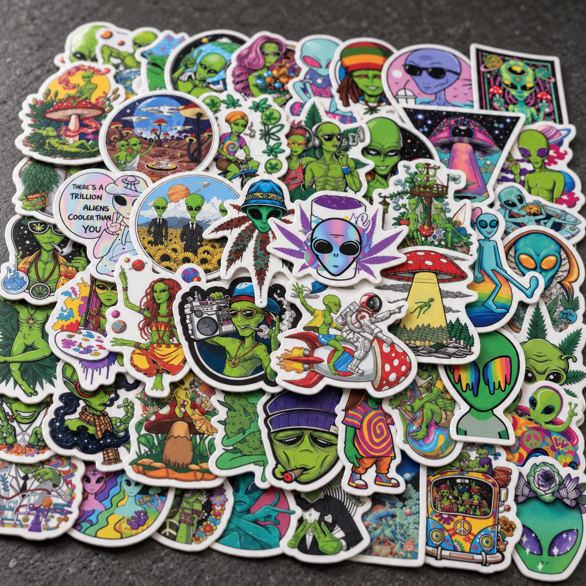 Trippin Aliens! - 50pcs