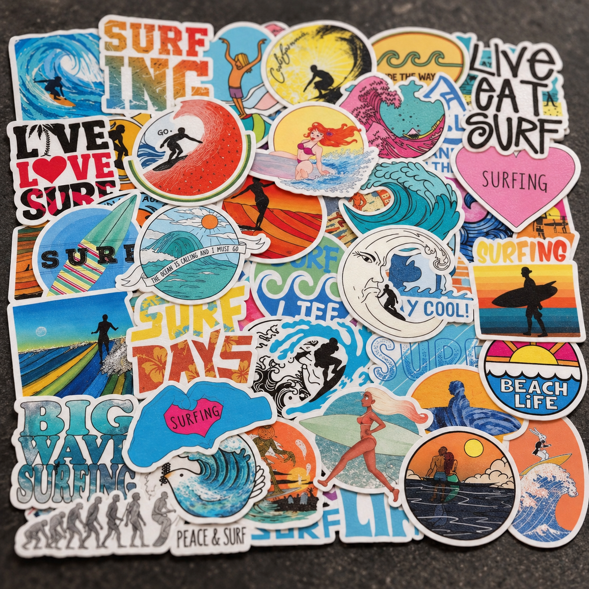 Surfing - 50pcs