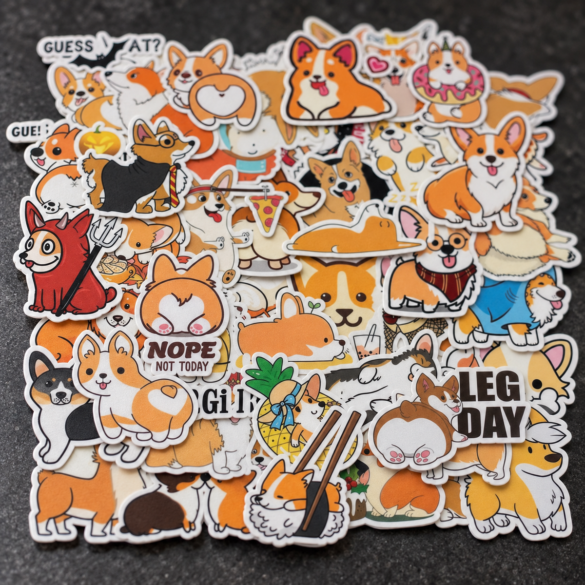 Guess what.. Corgi Butt - 50pcs