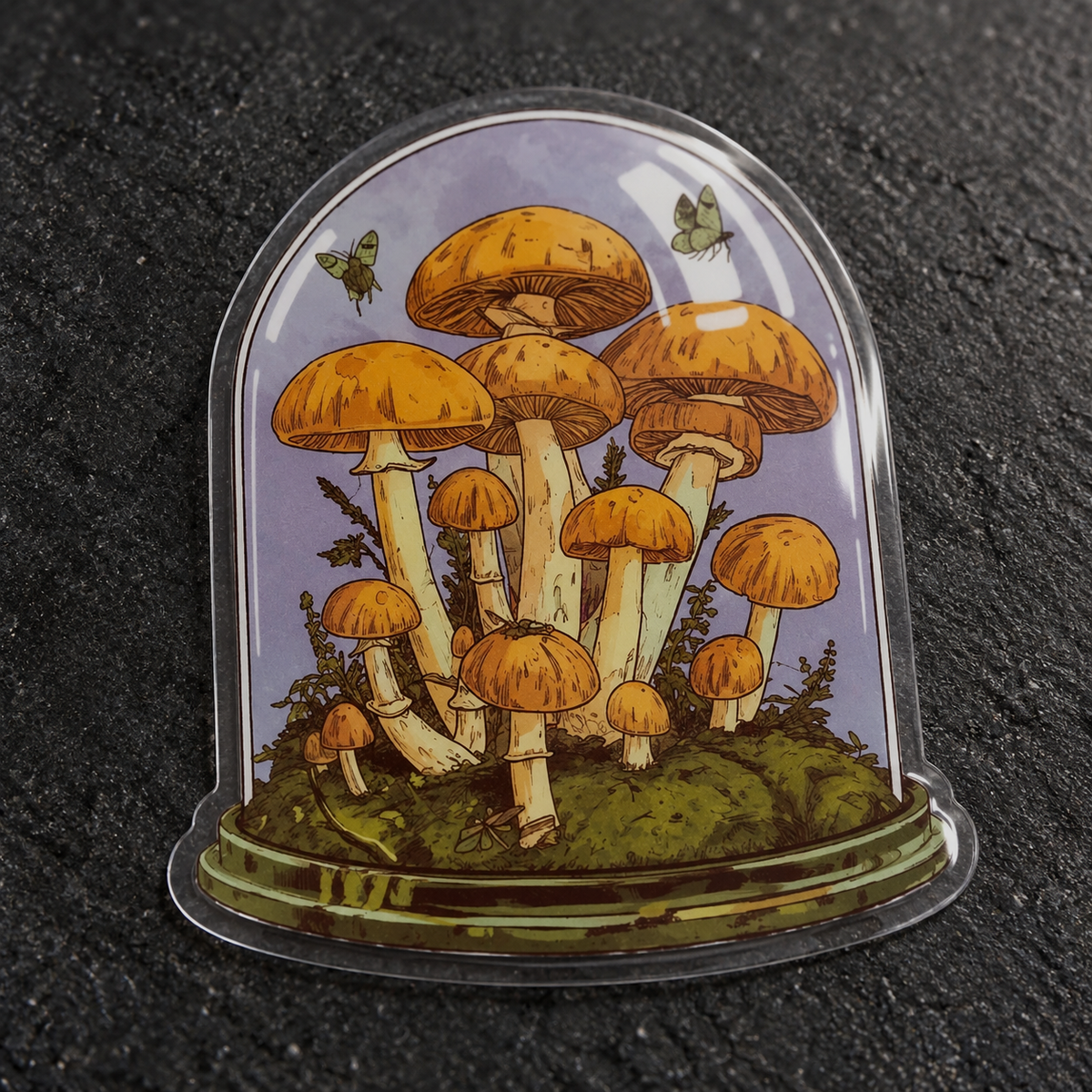 [Transparent Border] Mushroom Meadow - 50pcs