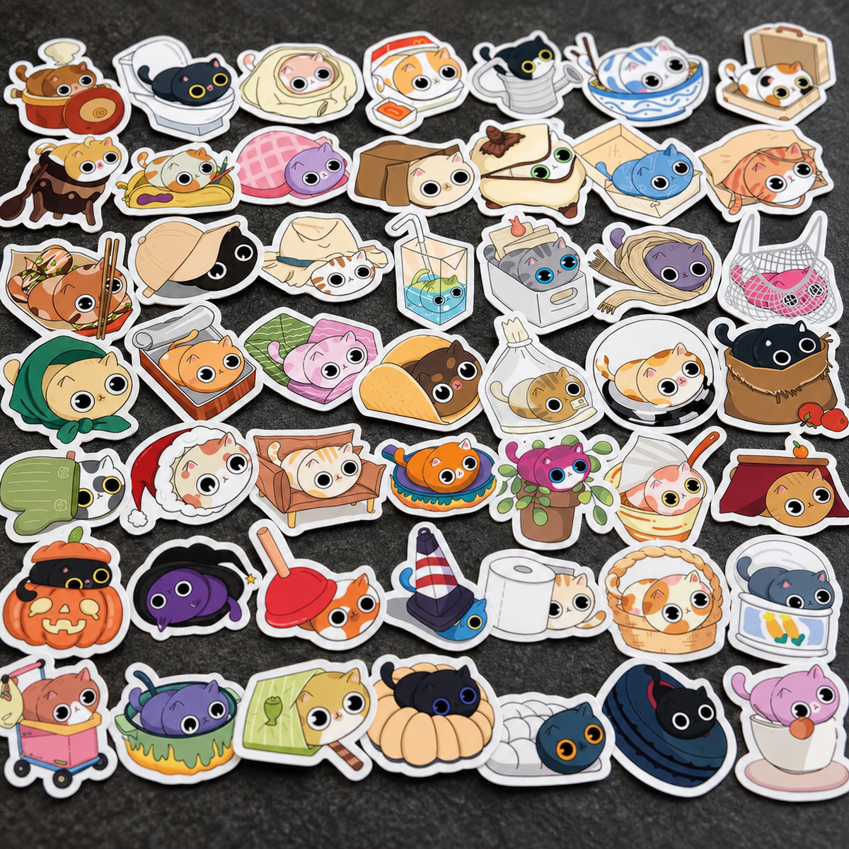 Purrfectly Hidden! - 50pcs