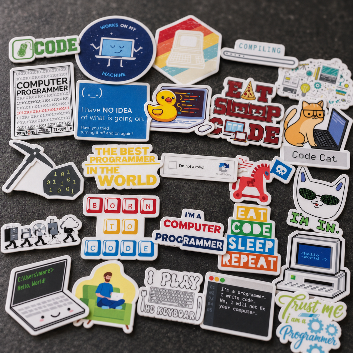 Trust me bro, I'm a Programmer - 50pcs