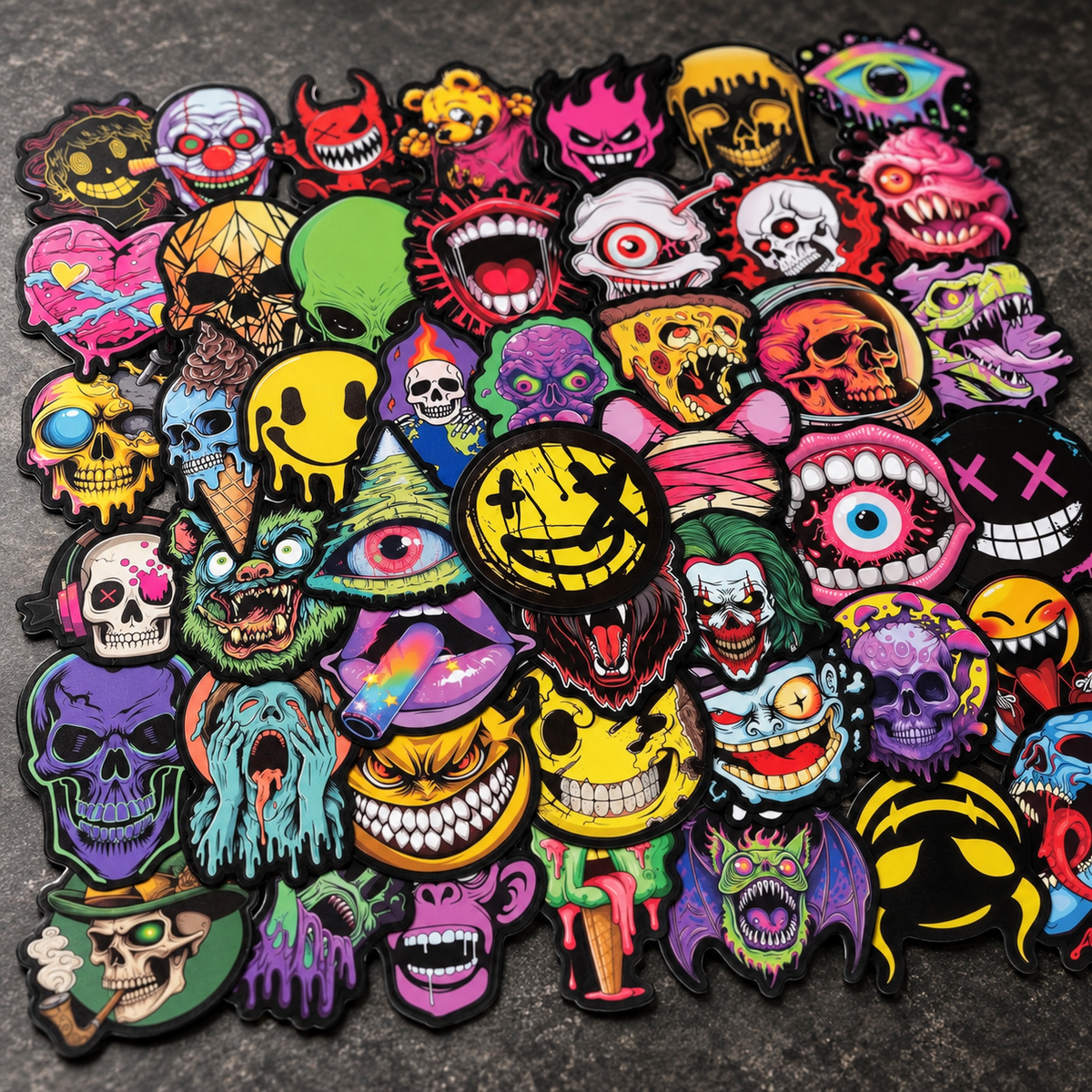 Smile & Scream! - 50pcs