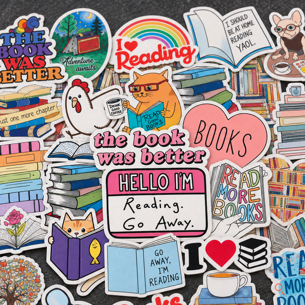 Go Away, I'm Reading! - 50pcs