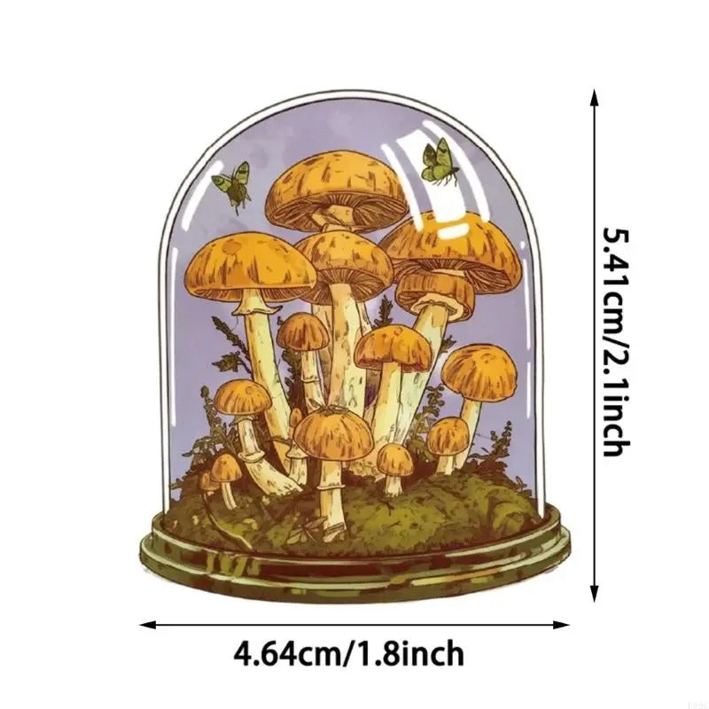 [Transparent Border] Mushroom Meadow - 50pcs