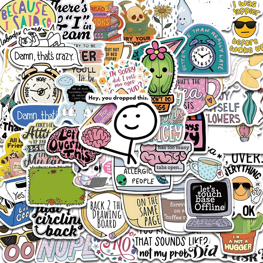 Moody & Sarcastic - 50pcs