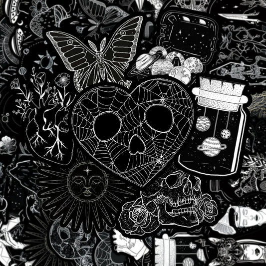 Dark Black Collection - 50pcs