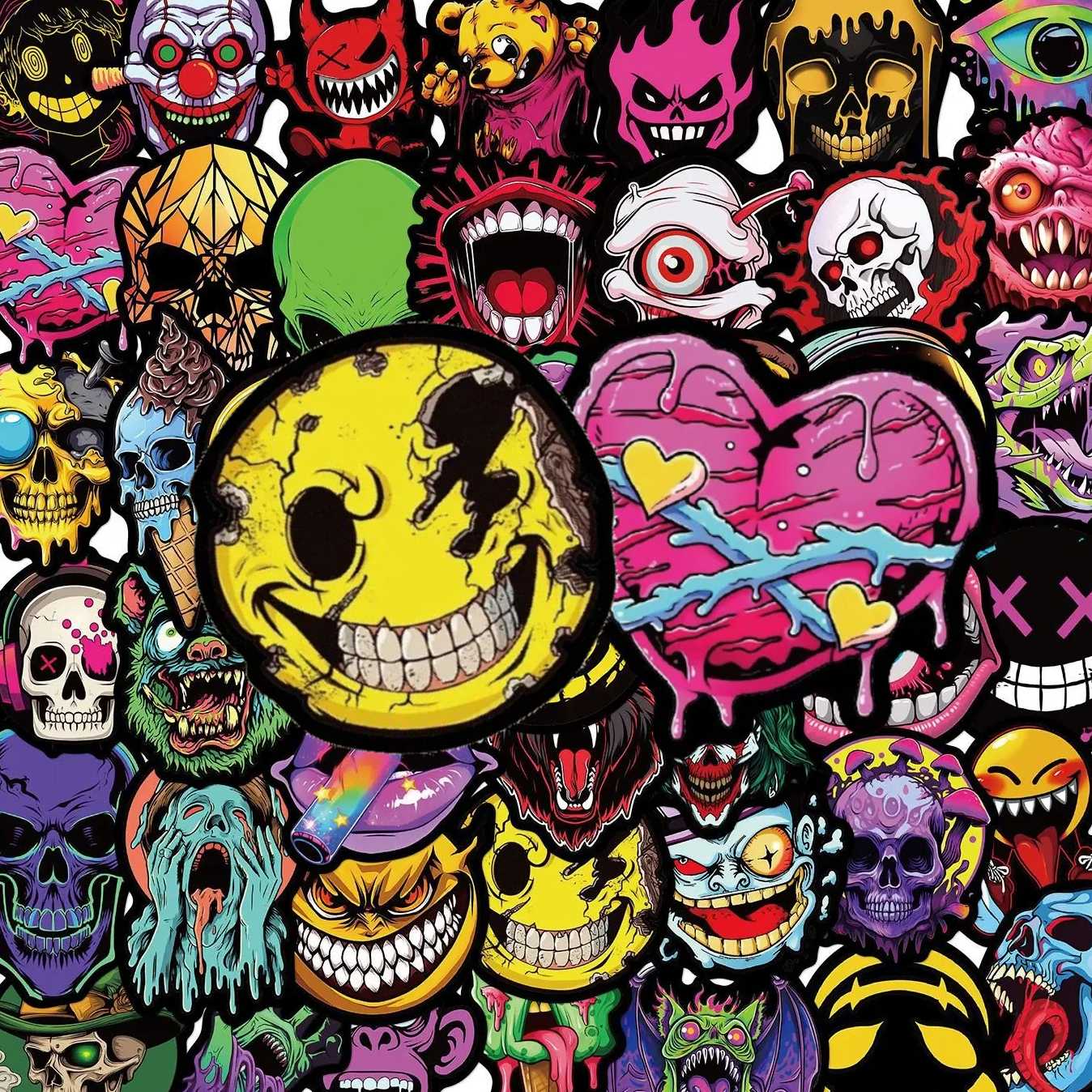 Grim Graffiti - 50pcs