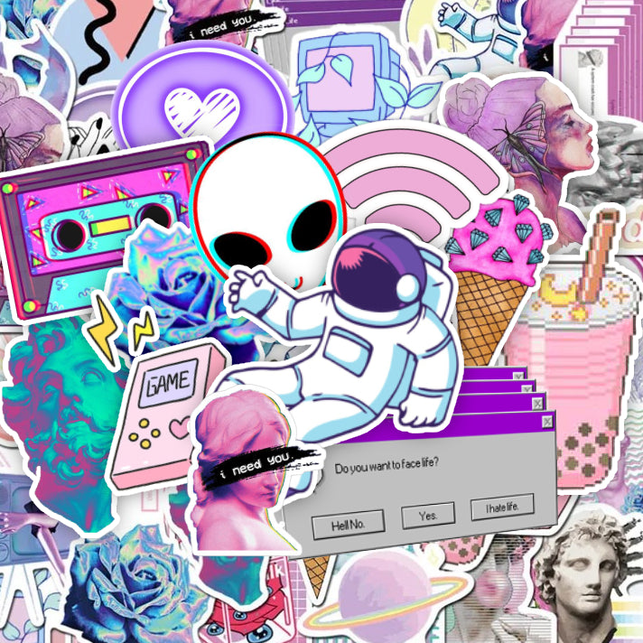 Vaporwave - 50pcs