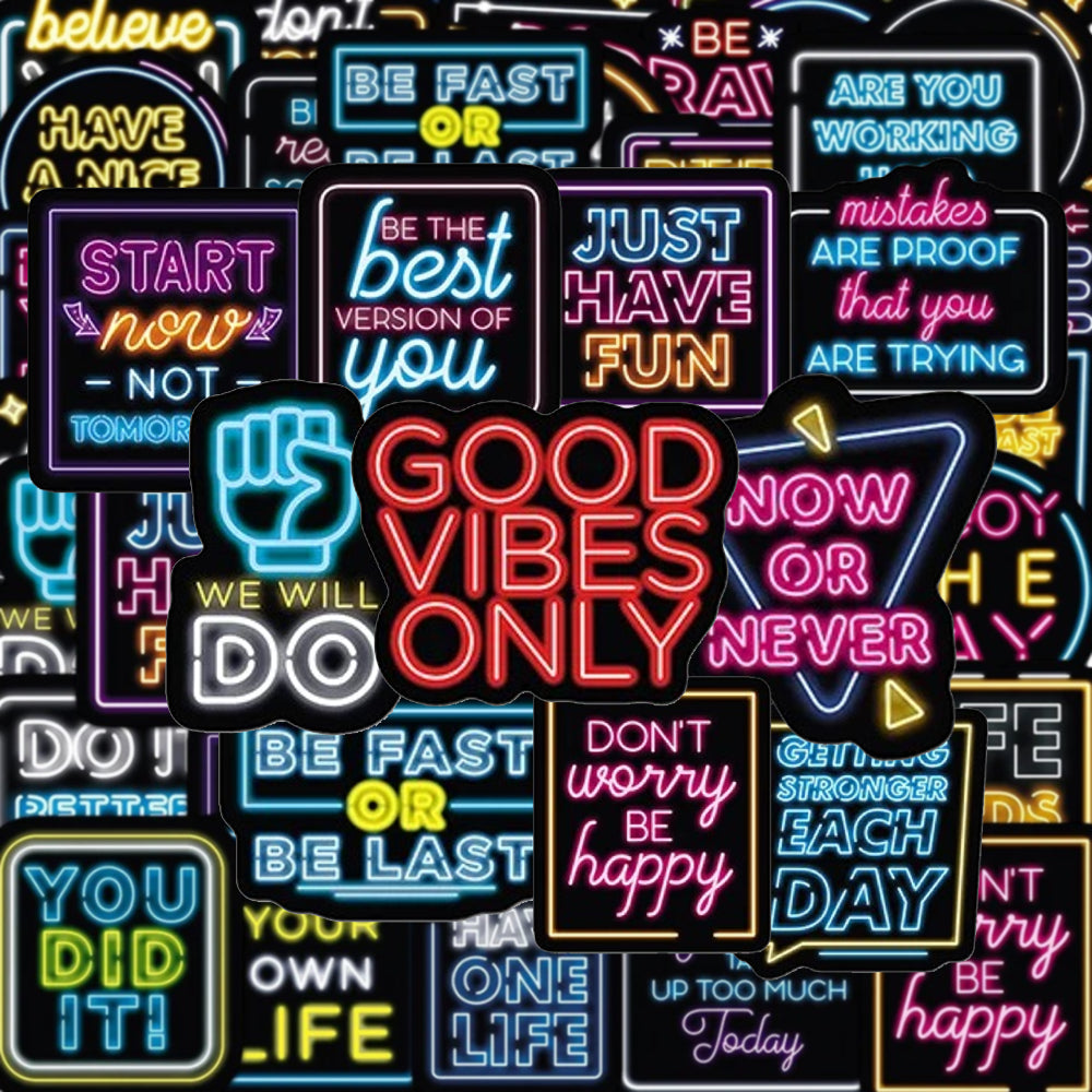 Neon x Positive Energy - 50pcs